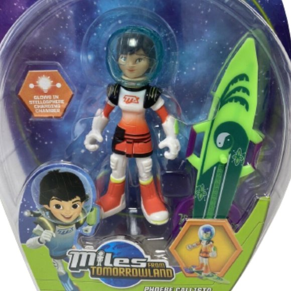 DISNEY JUNIOR ~ MILES FROM TOMORROWLAND ACTION FIGURE - PHOEBE CALLISTO - Picture 2 of 3